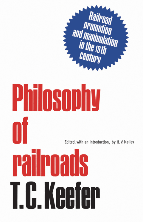 Cover image for book Philosophy of Railroads and Other Essays