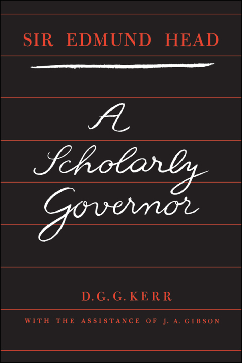 Cover image for book Sir Edmund Head