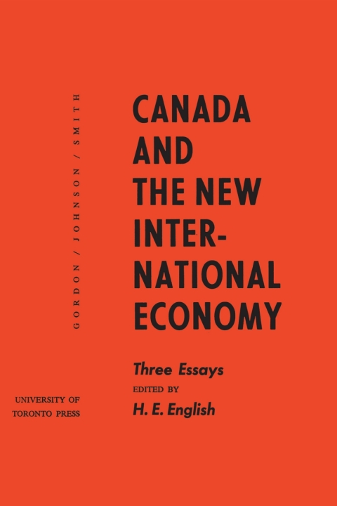 Cover image for book Canada and the New International Economy
