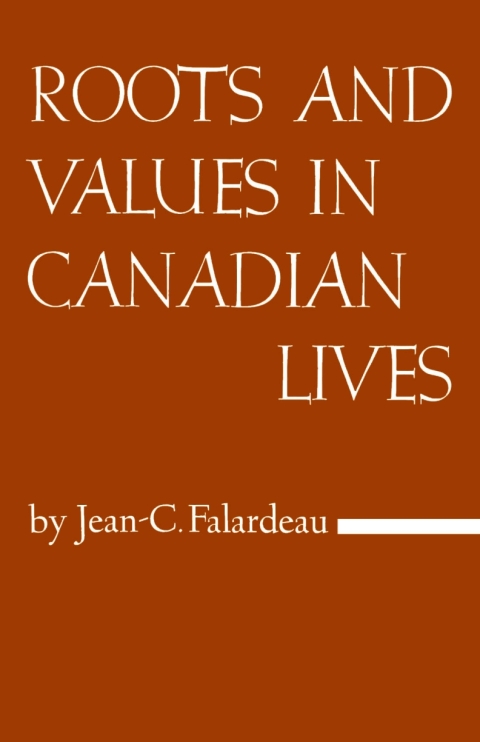 Cover image for book Roots and Values in Canadian Lives
