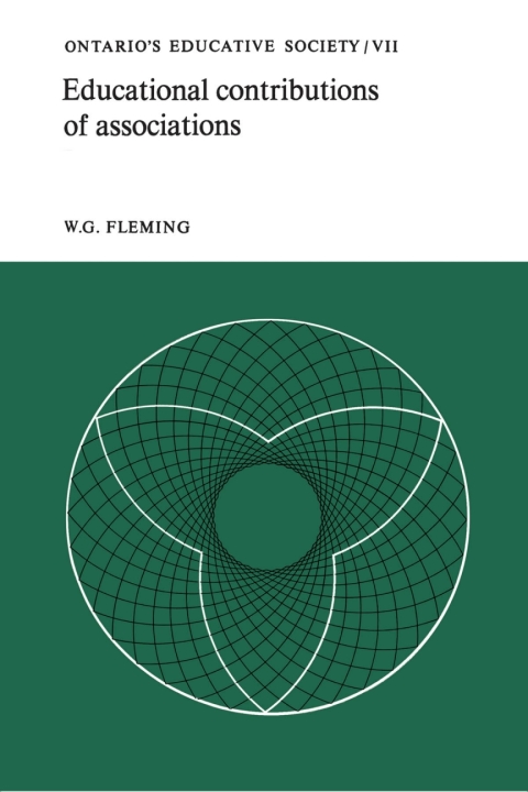 Cover image for book Educational Contributions of Associations