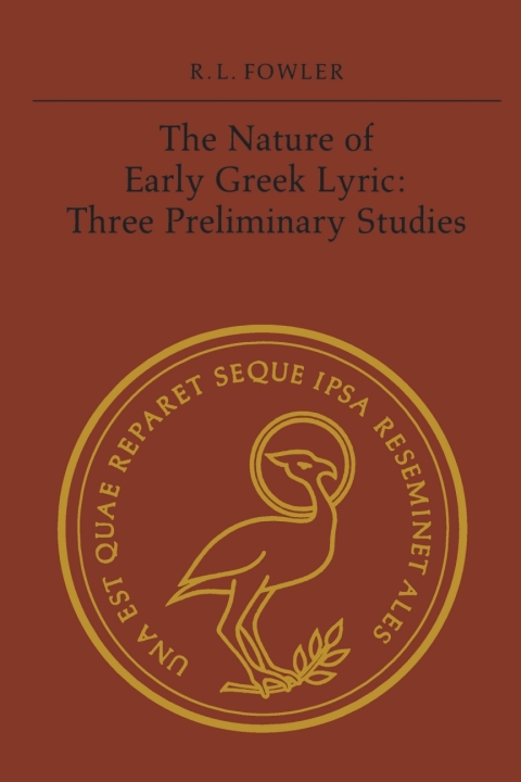 Cover image for book The Nature of Early Greek Lyric