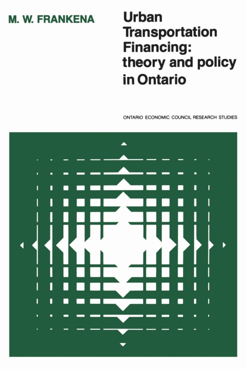 Cover image for book Urban Transportation Financing