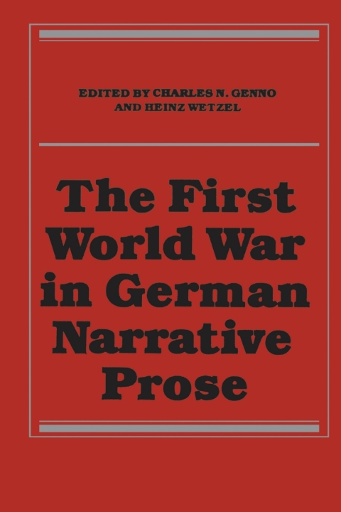 Cover image for book The First World War in German Narrative Prose