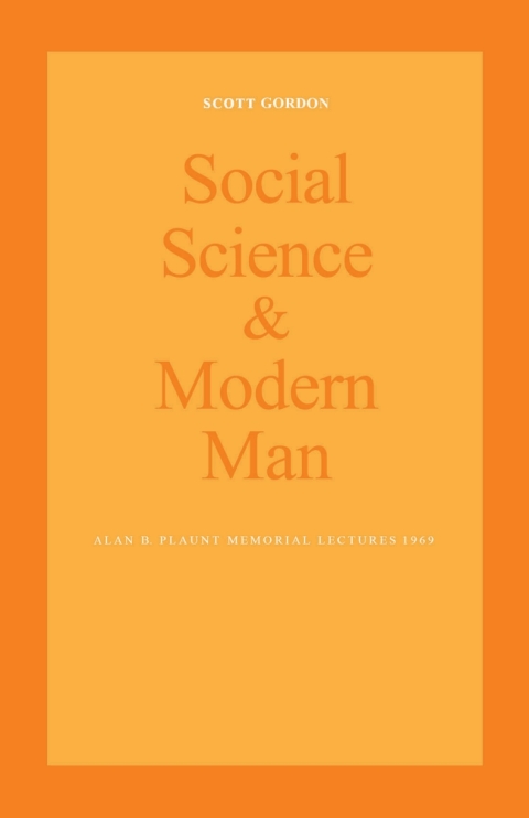 Cover image for book Social Science and Modern Man