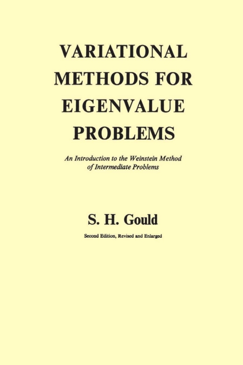 Cover image for book Variational Methods for Eigenvalue Problems