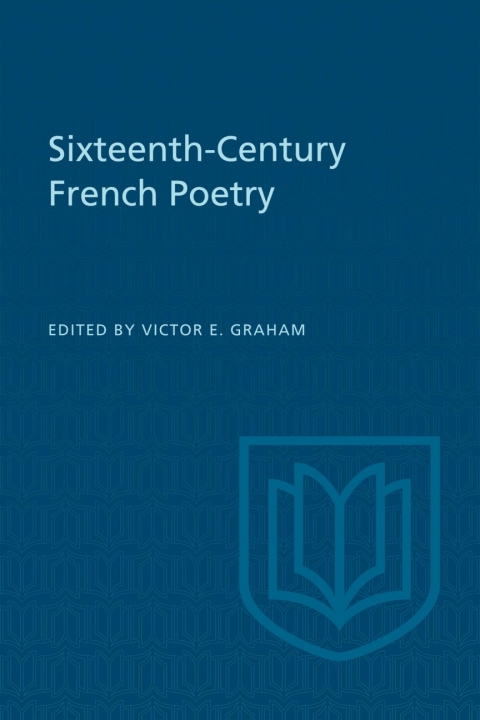 Cover image for book Sixteenth-Century French Poetry