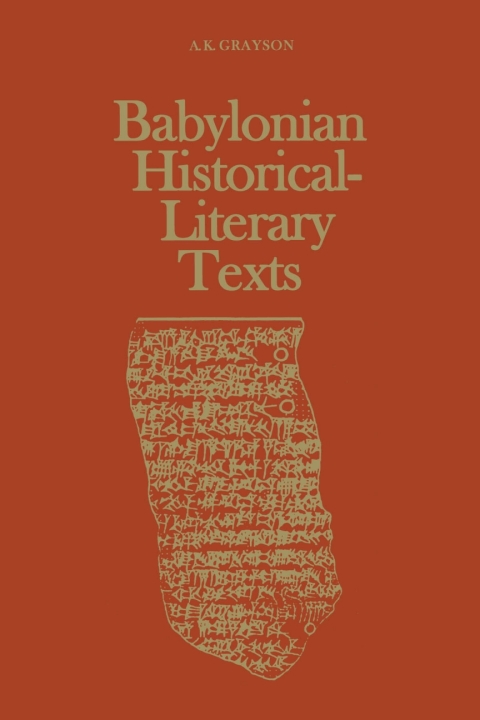 Cover image for book Babylonian Historical-Literary Texts