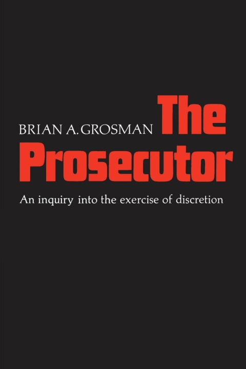 Cover image for book The Prosecutor
