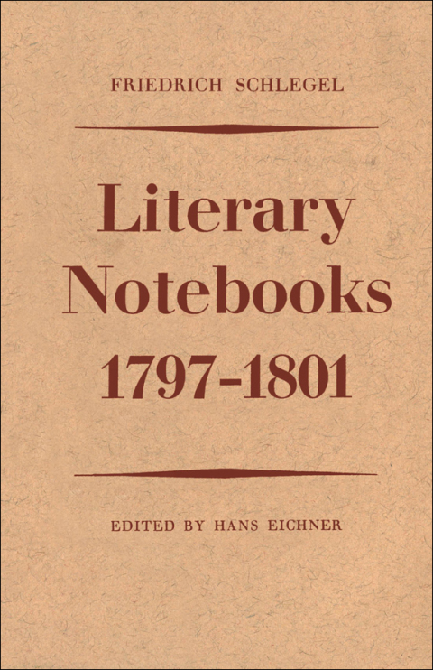 Cover image for book Friedrich Schlegel