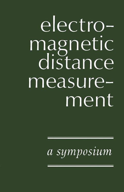 Cover image for book Electromagnetic Distance Measurement