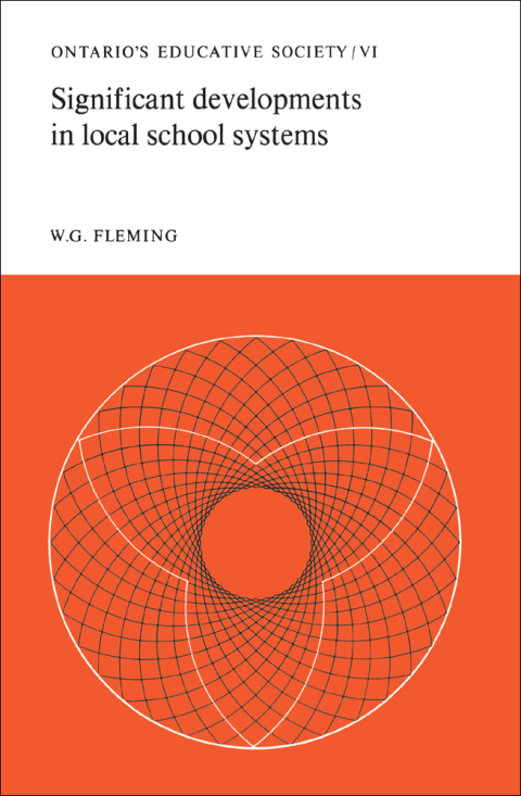 Cover image for book Significant Developments in Local School Systems
