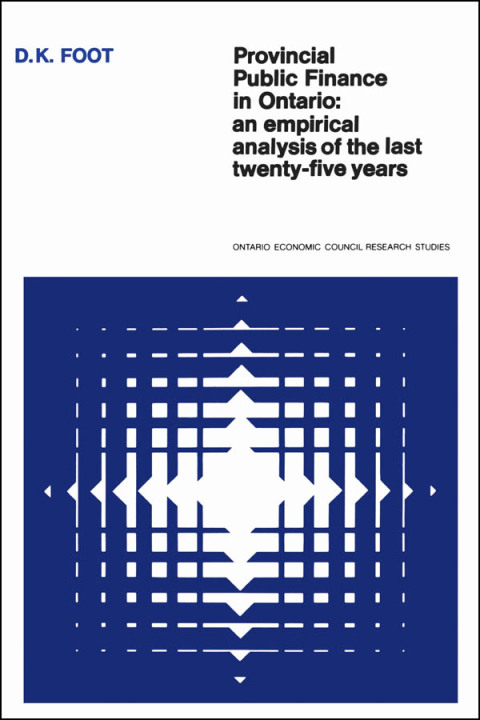 Cover image for book Provincial Public Finance in Ontario