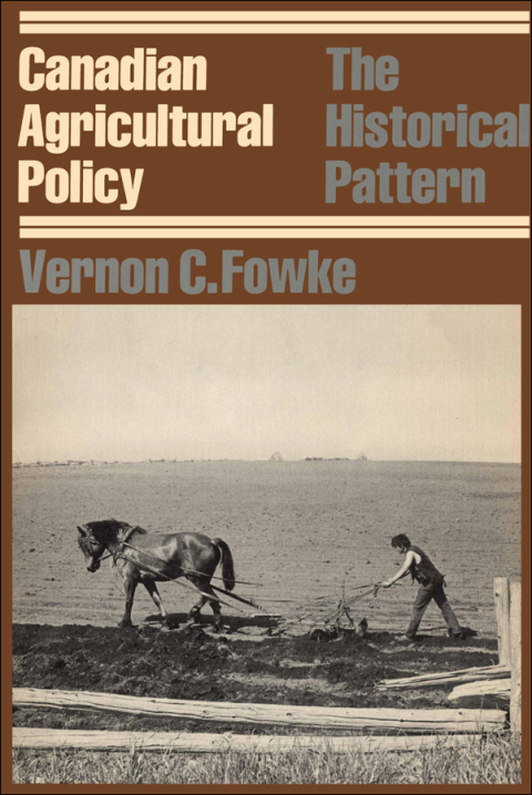 Cover image for book Canadian Agricultural Policy