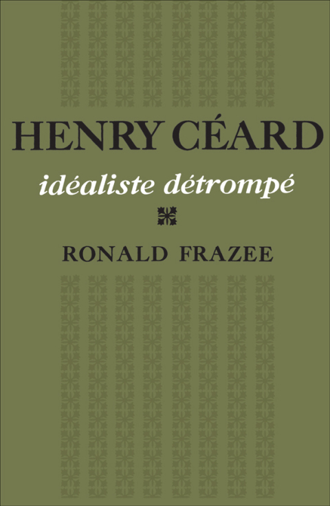 Cover image for book Henry Céard