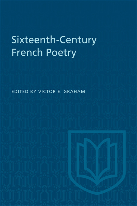 Cover image for book Sixteenth-Century French Poetry