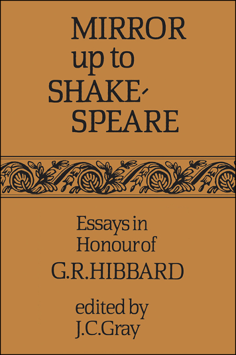Cover image for book Mirror up to Shakespeare