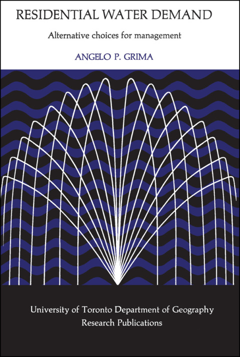 Cover image for book Residential Water Demand