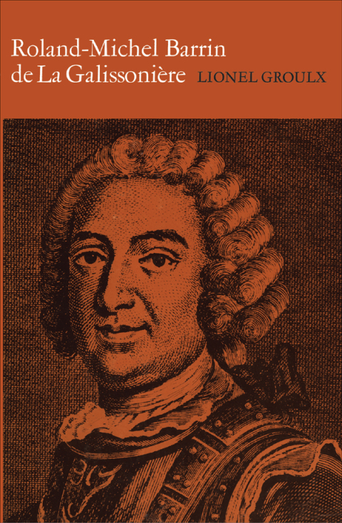 Cover image for book Roland-Michel Barrin de La Galissoniere 1693-1756