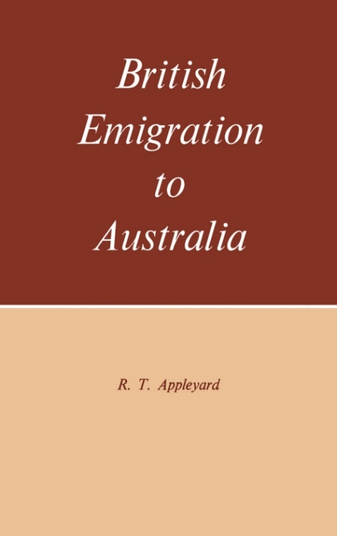 Cover image for book British Emigration to Australia