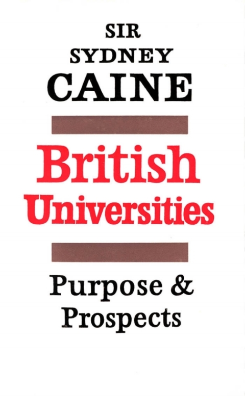 Cover image for book British Universities