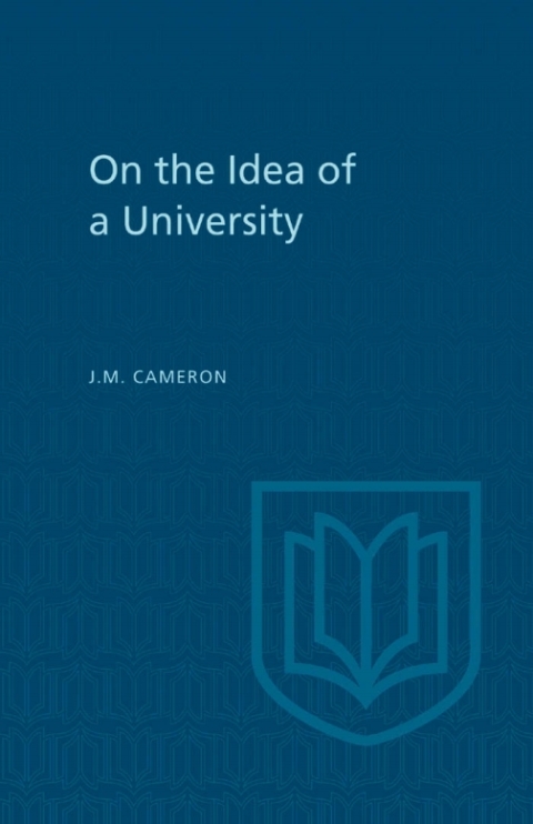 Cover image for book On the Idea of a University