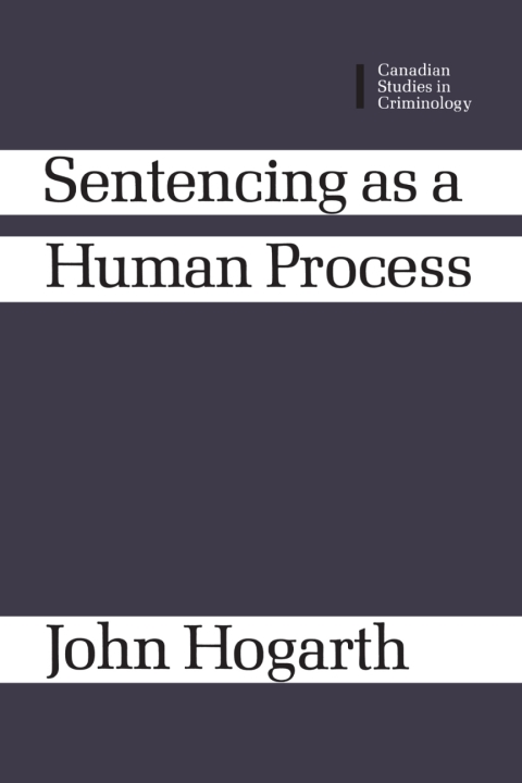 Cover image for book Sentencing as a Human Process
