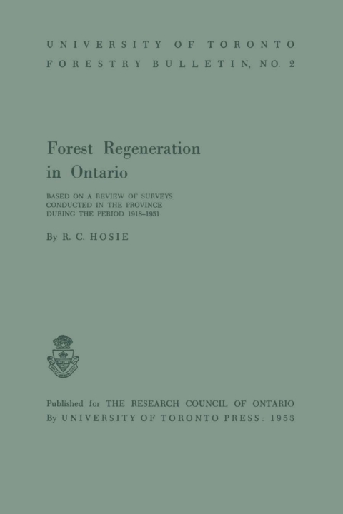 Cover image for book Forest Regeneration in Ontario