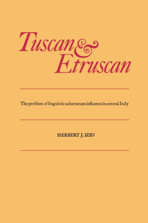 Cover image for book Tuscan and Etruscan