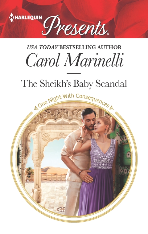 Cover image for book The Sheikh's Baby Scandal