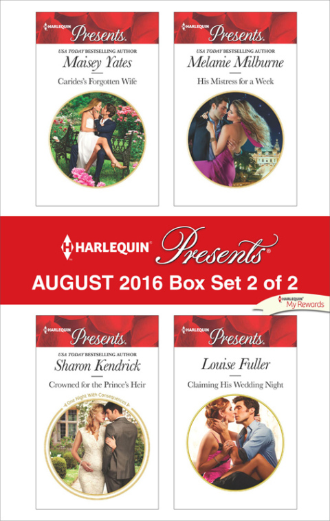 Cover image for book Harlequin Presents August 2016 - Box Set 2 of 2