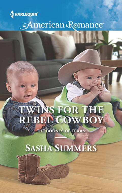 Cover image for book Twins for the Rebel Cowboy