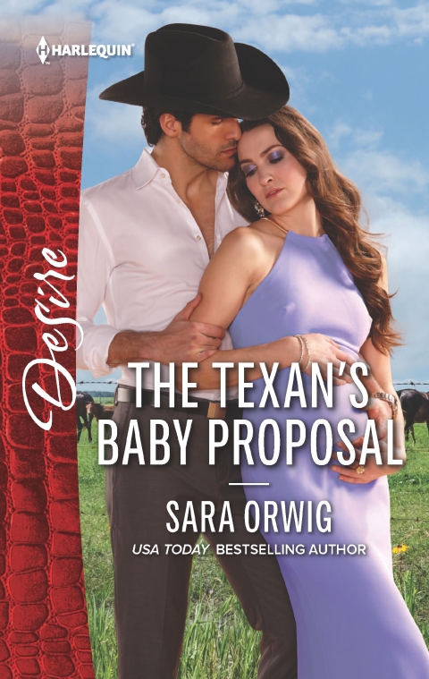 Cover image for book The Texan's Baby Proposal