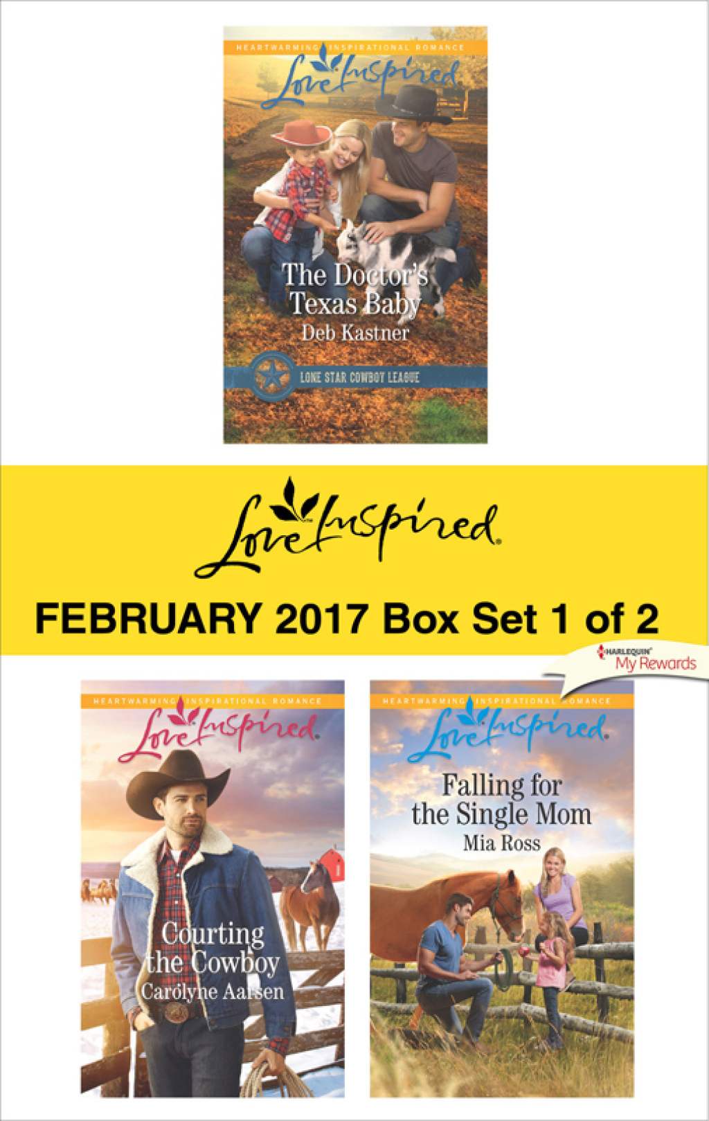 Reflowable Harlequin Love Inspired February 2017 - Box Set 1 of 2; $13.31