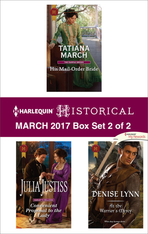 Cover image for book Harlequin Historical March 2017 - Box Set 2 of 2