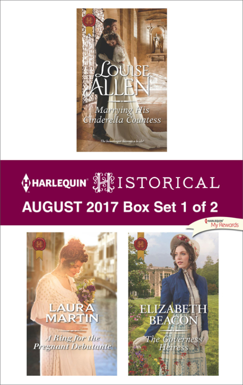 Cover image for book Harlequin Historical August 2017 - Box Set 1 of 2