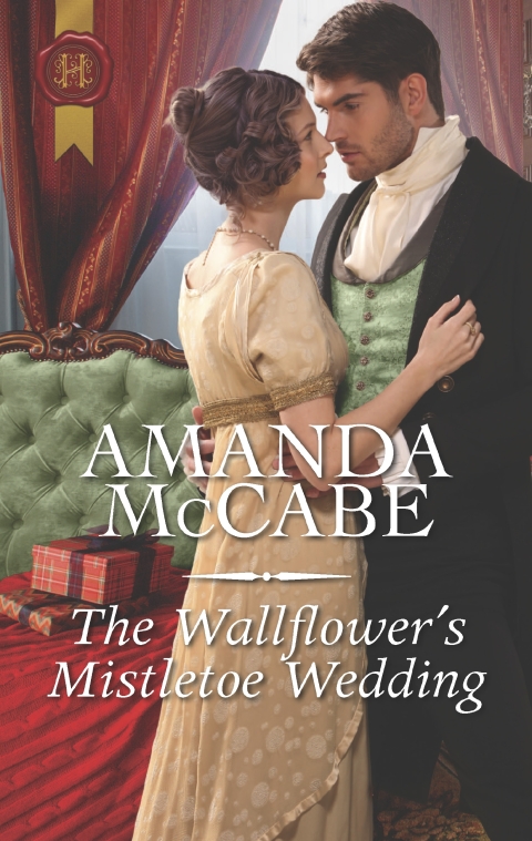 Cover image for book The Wallflower's Mistletoe Wedding