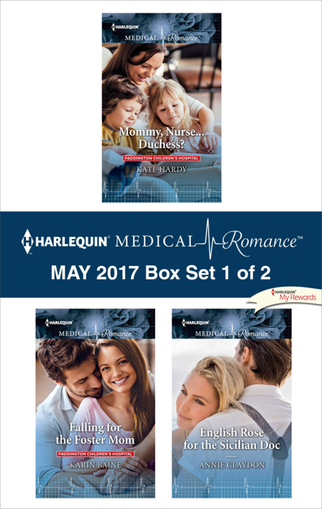 Reflowable Harlequin Medical Romance May 2017 - Box Set 1 of 2; $13.31