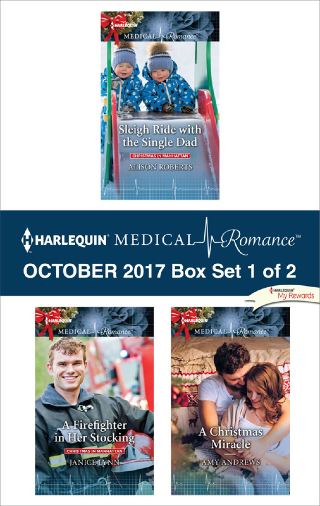 Reflowable Harlequin Medical Romance October 2017 - Box Set 1 of 2; $13.31
