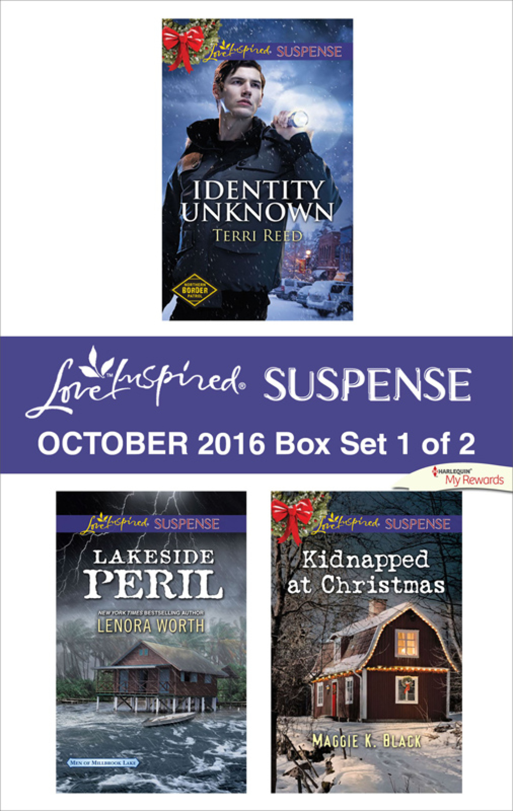 Reflowable Harlequin Love Inspired Suspense October 2016 - Box Set 1 of 2; $13.31