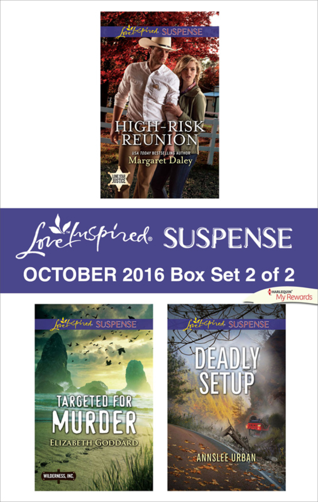 Reflowable Harlequin Love Inspired Suspense October 2016 - Box Set 2 of 2; $13.31