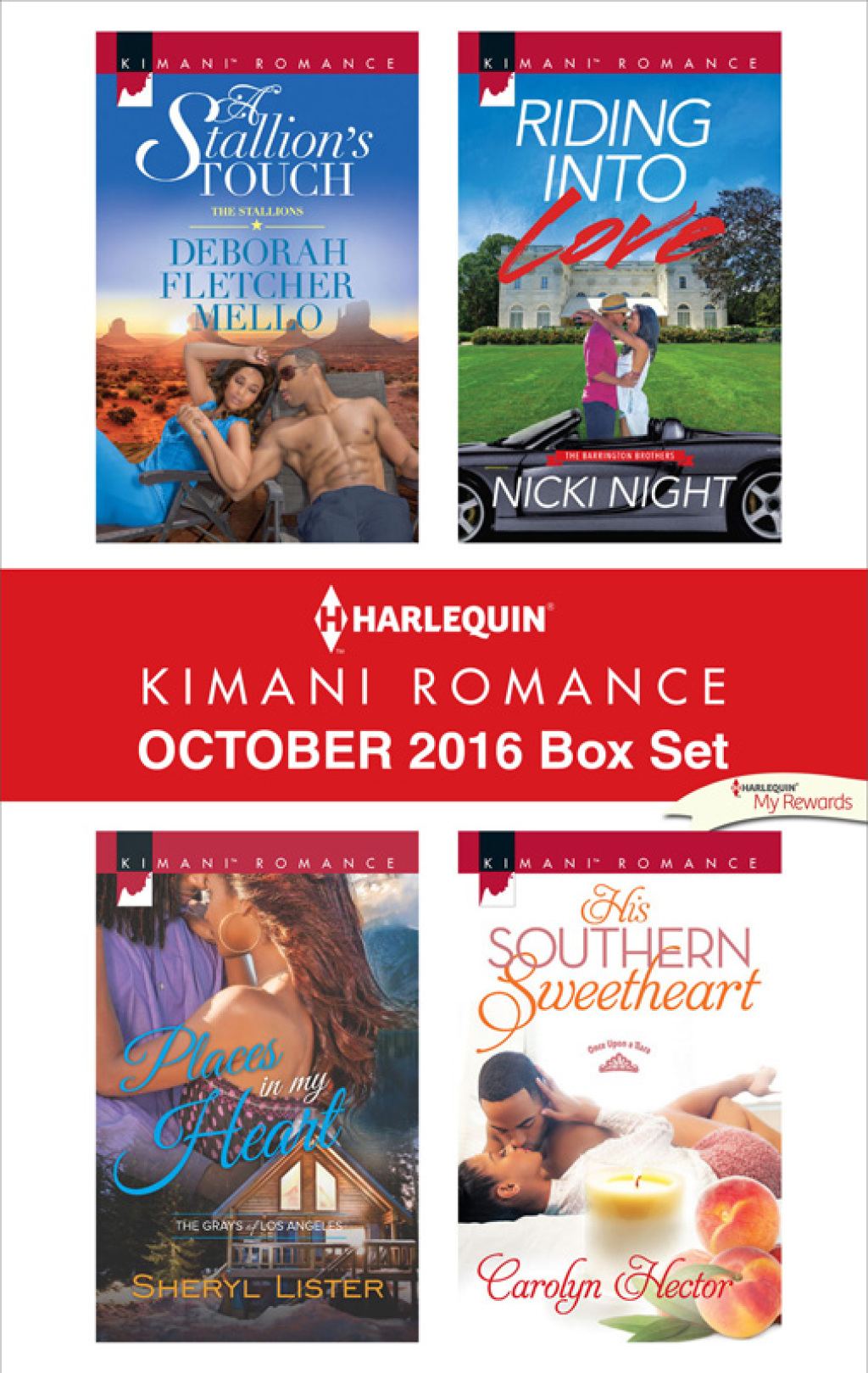 Reflowable Harlequin Kimani Romance October 2016 Box Set; $16.64