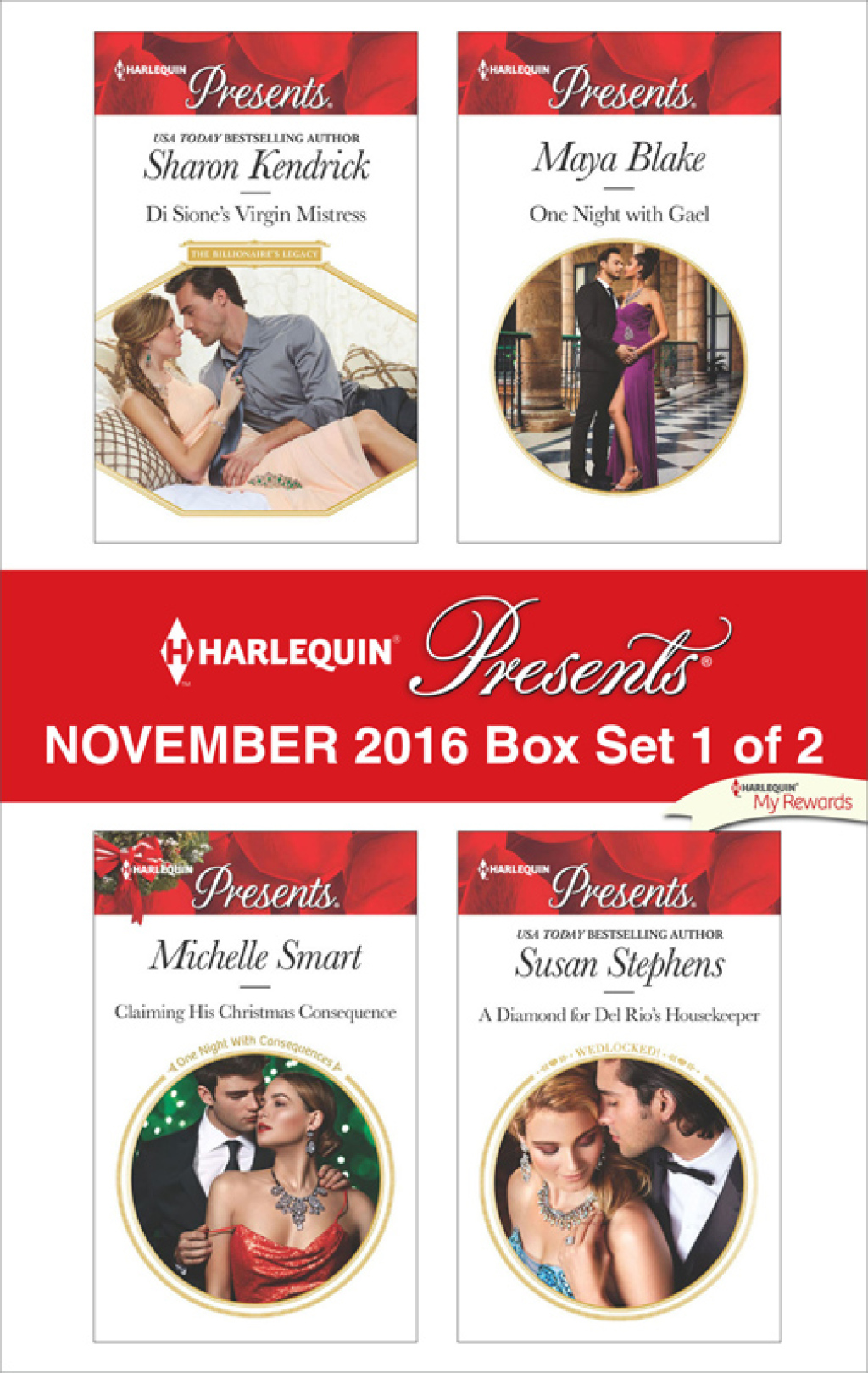 Reflowable Harlequin Presents November 2016 - Box Set 1 of 2; $17.75