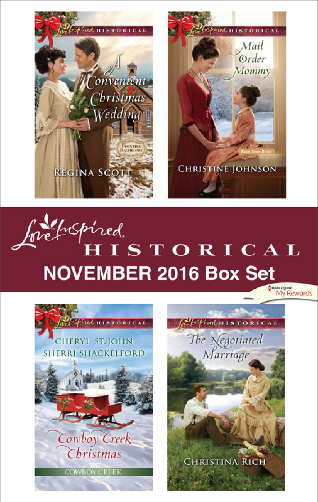 Reflowable Harlequin Love Inspired Historical November 2016 Box Set; $19.97