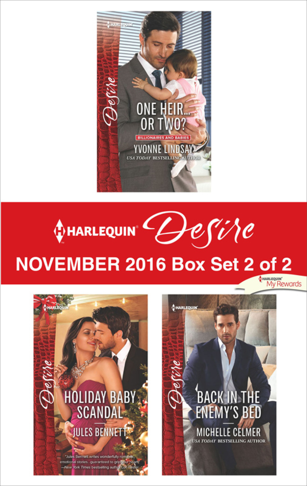 Reflowable Harlequin Desire November 2016 - Box Set 2 of 2; $13.31