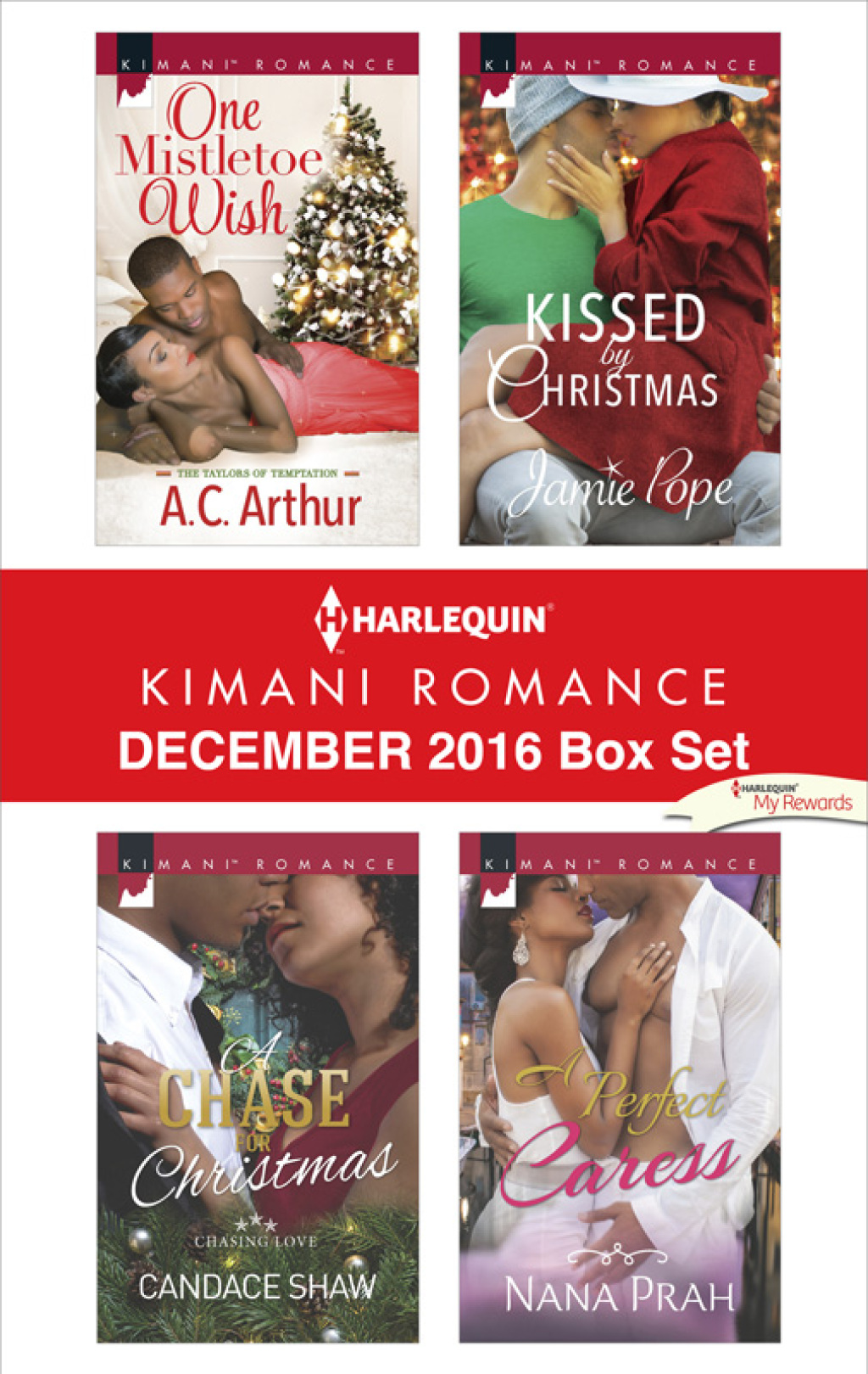 Reflowable Harlequin Kimani Romance December 2016 Box Set; $16.64