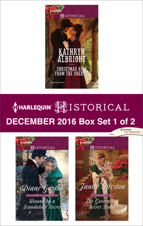 Cover image for book Harlequin Historical December 2016 - Box Set 1 of 2