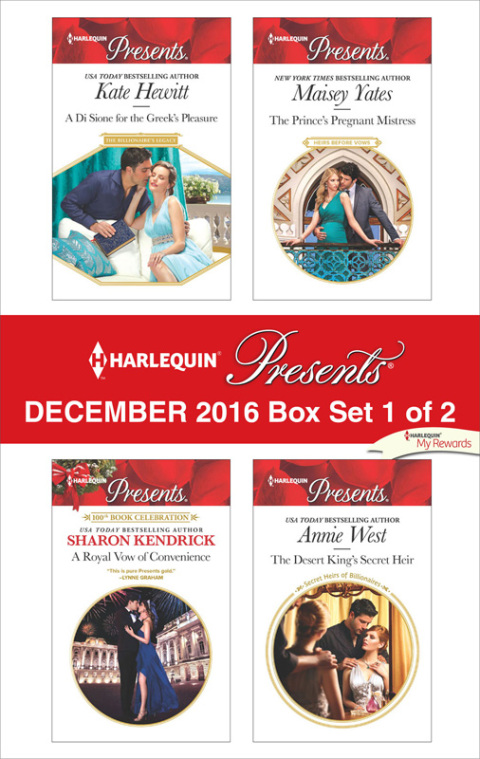 Cover image for book Harlequin Presents December 2016 - Box Set 1 of 2