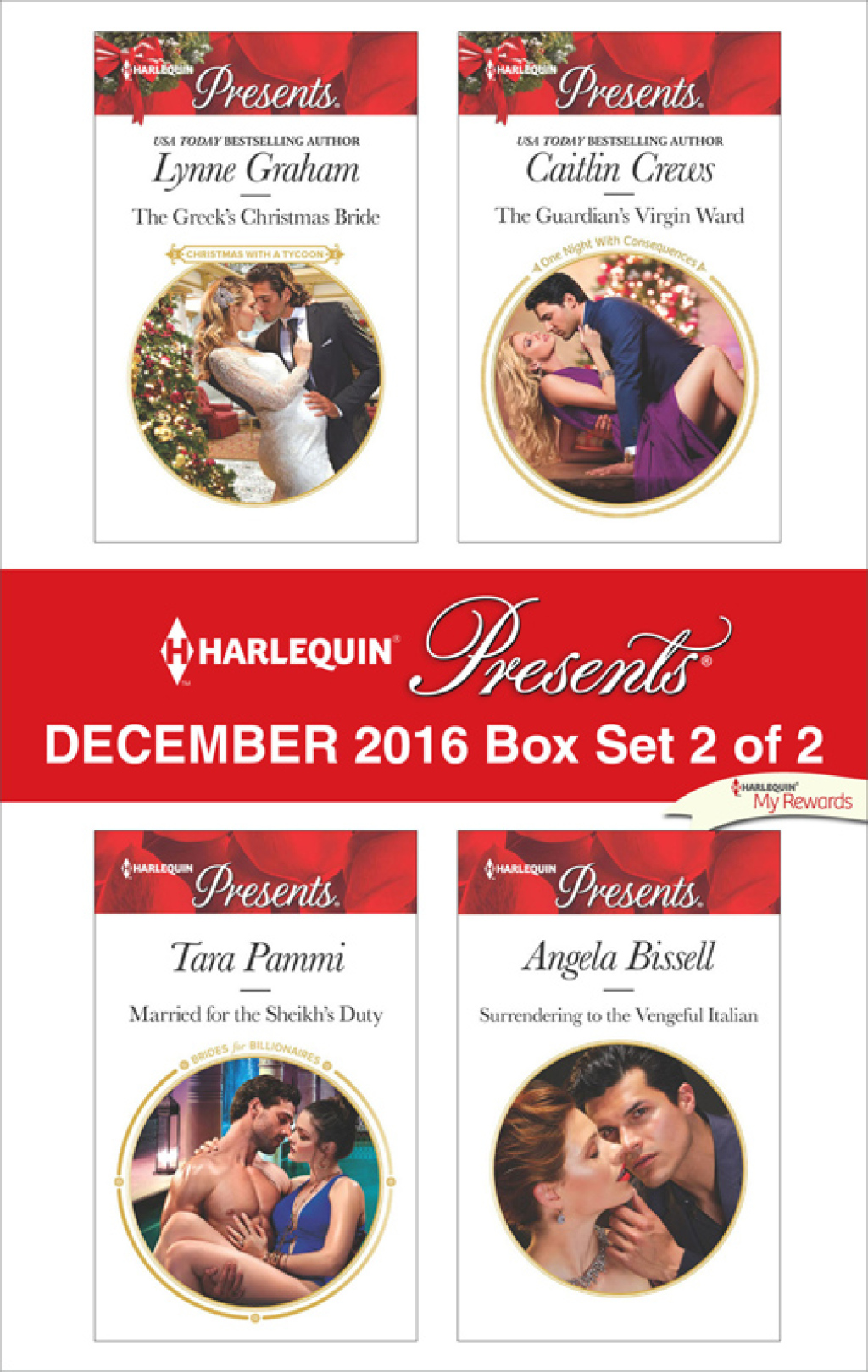Reflowable Harlequin Presents December 2016 - Box Set 2 of 2; $17.75