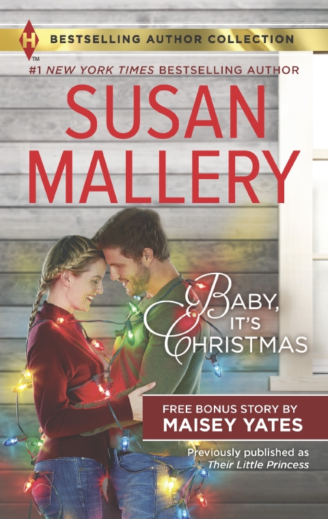 Cover image for book Baby, It's Christmas & Hold Me, Cowboy